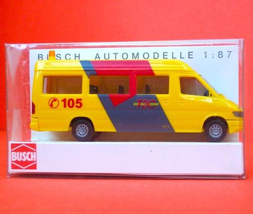 BUS TEC 105 - BUSCH 47805 - Belgisch voertuig - H0 - 1:87, Hobby en Vrije tijd, Modeltreinen | H0, Zo goed als nieuw, Overige typen