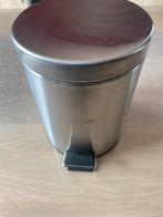 Petite poubelle, en inox, état neuf, Enlèvement, Comme neuf, Inox