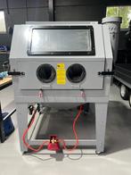 Zandstaalmachine 1200L dubbele werkpost met afzuig, Ophalen, Nieuw