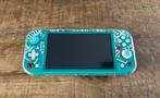 Nintendo Switch lite + Zelda 64 GB Micro SD card, Games en Spelcomputers, Ophalen, Turquoise, Zo goed als nieuw