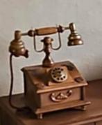 Vintage telefoon, Ophalen of Verzenden, Zo goed als nieuw, Met draaischijf