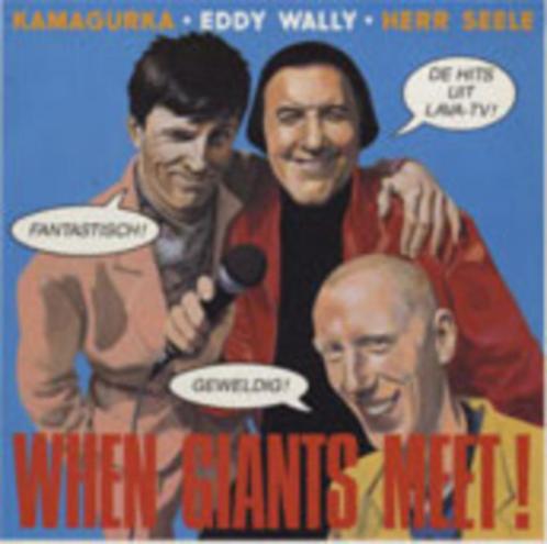 Kamagurka • Eddy Wally • Herr Seele – When Giants Meet !, Cd's en Dvd's, Vinyl | Nederlandstalig, Zo goed als nieuw, Pop, 12 inch
