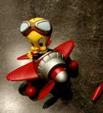 Tweety/Titi dans l'avion Demons & Merveilles, rouge, 18 cm, Collections, Enlèvement ou Envoi, Comme neuf, Fantasy