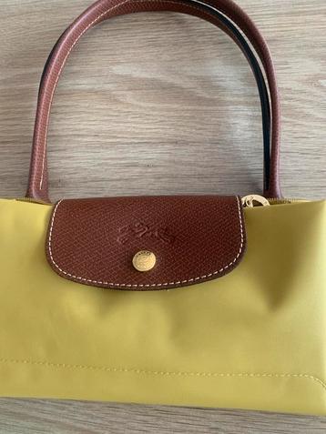 Sac à main Longchamp Le Pliage neuf moutarde, Enlèvement, Neuf, Sac à main
