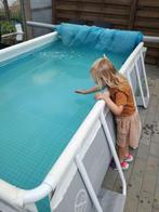 Intex Prism Frame Rectangular Premium Pool Set Opzetzwembad, Afdekzeil, Zo goed als nieuw, Ophalen