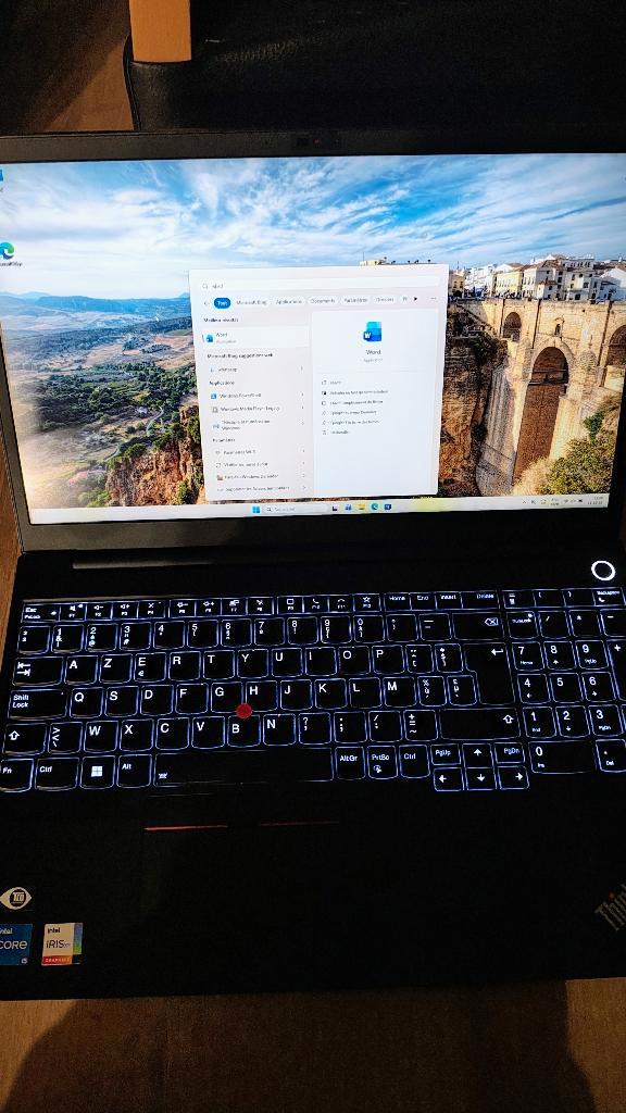 LENOVO Thinkpad E15 gen 4 Intel, Informatique & Logiciels, Ordinateurs portables Windows, Comme neuf, 15 pouces, SSD, 3 à 4 Ghz