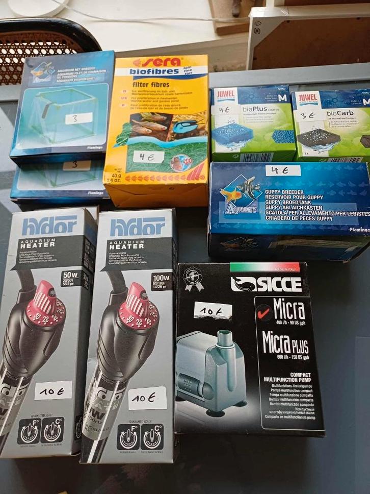 Matériel divers pour poissons exotiques, Animaux & Accessoires, Poissons | Aquariums & Accessoires, Neuf, Enlèvement
