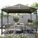 IKEA Fagelon party tent staal zwart 300 x 300 cm, Tuin en Terras, Overige Tuin en Terras, Ophalen, Zo goed als nieuw