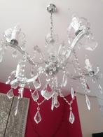 Magnifique lustre chandelier, Huis en Inrichting, Lampen | Kroonluchters, Glas, Zo goed als nieuw, Ophalen