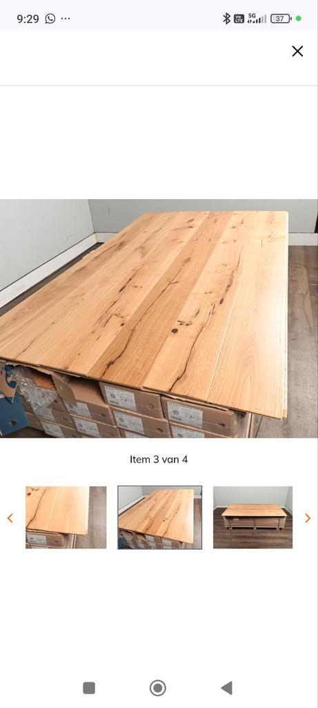 Barlinek 40 m2 Parket eiken XL mutliplank  1800x180x 14 mm, Doe-het-zelf en Bouw, Vloerdelen en Plavuizen, Nieuw, Parket, Hout