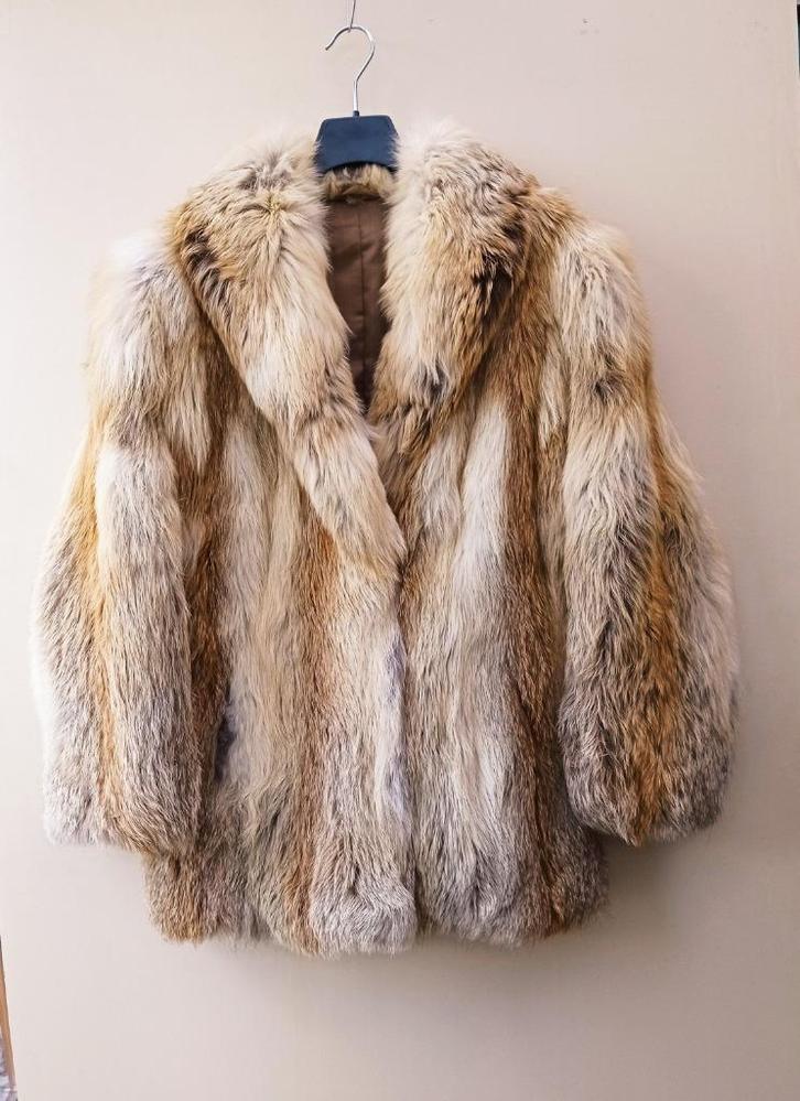 Veste fourrure renard, Vêtements | Femmes, Vestes | Hiver, Comme neuf, Taille 42/44 (L), Orange, Enlèvement