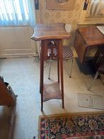 Antieke houten plantenstandaard / zuil – ca. 1900, Enlèvement, Comme neuf