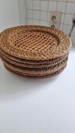 Rotan onderzetters, Huis en Inrichting, Woonaccessoires | Onderzetters, Ophalen of Verzenden, Zo goed als nieuw