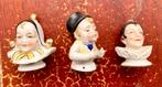 3 têtes anciennes en porcelaine, Enlèvement