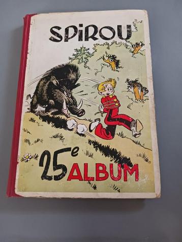 Spirou, album 25, HC 1948, bon état. beschikbaar voor biedingen