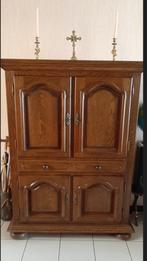 Landelijke kast, Huis en Inrichting, Kasten | Kleerkasten, Ophalen, Gebruikt, 100 tot 150 cm, Eikenhout