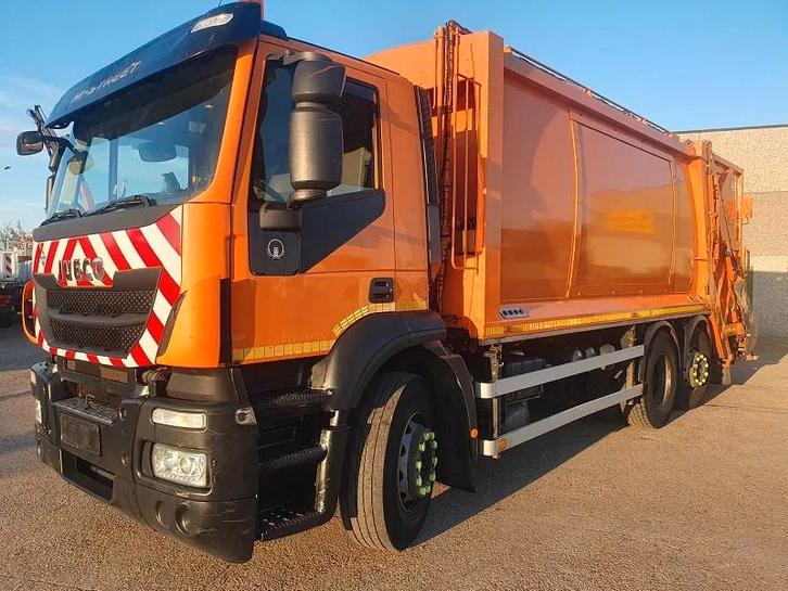 Iveco Stralis AD260S31 - PUSHER 4000 (bj 2014), Auto's, Vrachtwagens, Bedrijf, Te koop, Iveco, Diesel, Euro 5, Automaat, BTW verrekenbaar