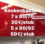 Keukenkasten, Ophalen, Gebruikt, Rood