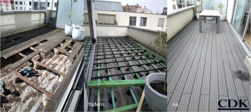 Composiet terras op een balkon, Bricolage & Construction, Bois & Planches, Neuf, Enlèvement ou Envoi