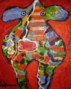 Peter Diem - "Cow Red", Antiek en Kunst, Kunst | Schilderijen | Modern, Ophalen