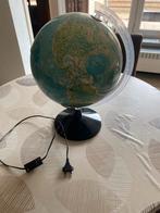Wereldbol met licht 15€, Huis en Inrichting, Woonaccessoires | Wereldbollen, Ophalen