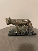 Romulus en Remus / Art Deco beeld  (11.5 x 20 x 10 cm), Antiek en Kunst, Ophalen