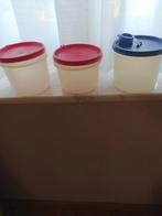 3 potjes van tupperware van 0,5 liter classico., Enlèvement