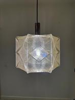 Vintage Sompex hanglamp / lamp / luchter, Enlèvement, Utilisé, Synthétique, 50 à 75 cm