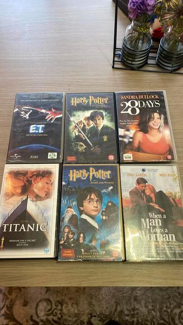 6 x vhs lot partij beschikbaar voor biedingen