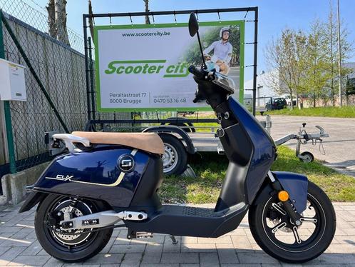 Super soco CUX - nieuw - elektrisch - B klas - STOCKVERKOOP, Vélos & Vélomoteurs, Scooters | Marques Autre, Neuf, Classe B (45 km/h)