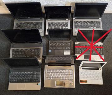 13 laptops en meer in 1 verkoop of per stuk beschikbaar voor biedingen