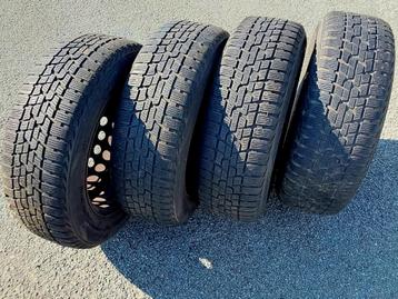 Pneus hiver Firestone 195/65-15 avec jantes Opel Meriva, Auto-onderdelen, Banden en Velgen, Ophalen, Gebruikt, 15 inch, Banden en Velgen