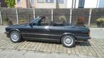 oldtimer bmw 325i cabrio, 1987, type 1, topstaat! 23995€, Auto's, 2500 cc, Achterwielaandrijving, Lederen bekleding, Zwart