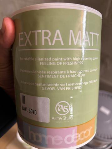 Antica Signoria extra matte witte muurverf 0,75liter beschikbaar voor biedingen