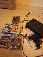 PlayStation 2 met 5 spellen, Games en Spelcomputers, Ophalen of Verzenden, Gebruikt