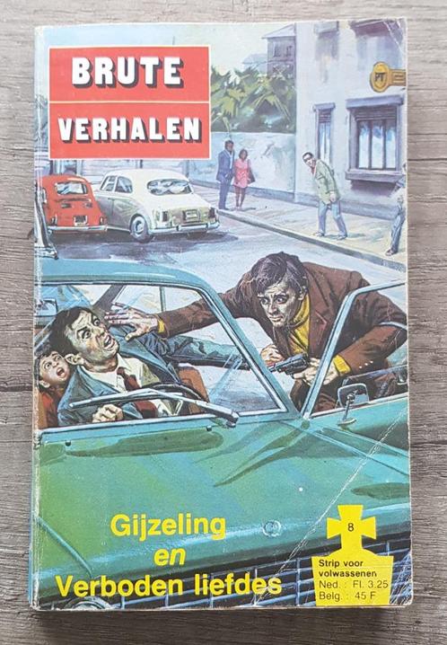 Brute verhalen 8: Gijzeling + Verboden liefdes, Boeken, Stripverhalen, Gelezen, Eén stripboek, Verzenden