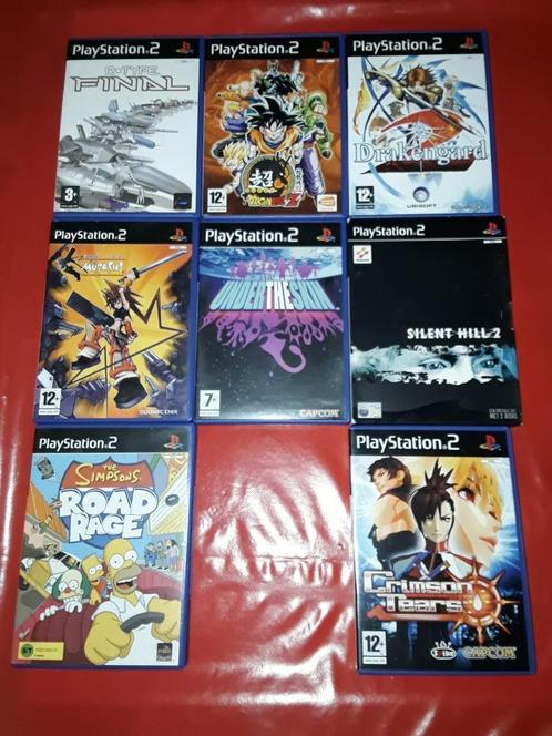 Ps 2 drakengard 2 , r type , silent hill 2 , crimson tears, Games en Spelcomputers, Games | Sony PlayStation 2, Ophalen of Verzenden