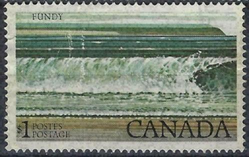 Canada 1979 - Yvert 689 - Nationaal park Fundy (ST), Timbres & Monnaies, Timbres | Amérique, Affranchi, Envoi