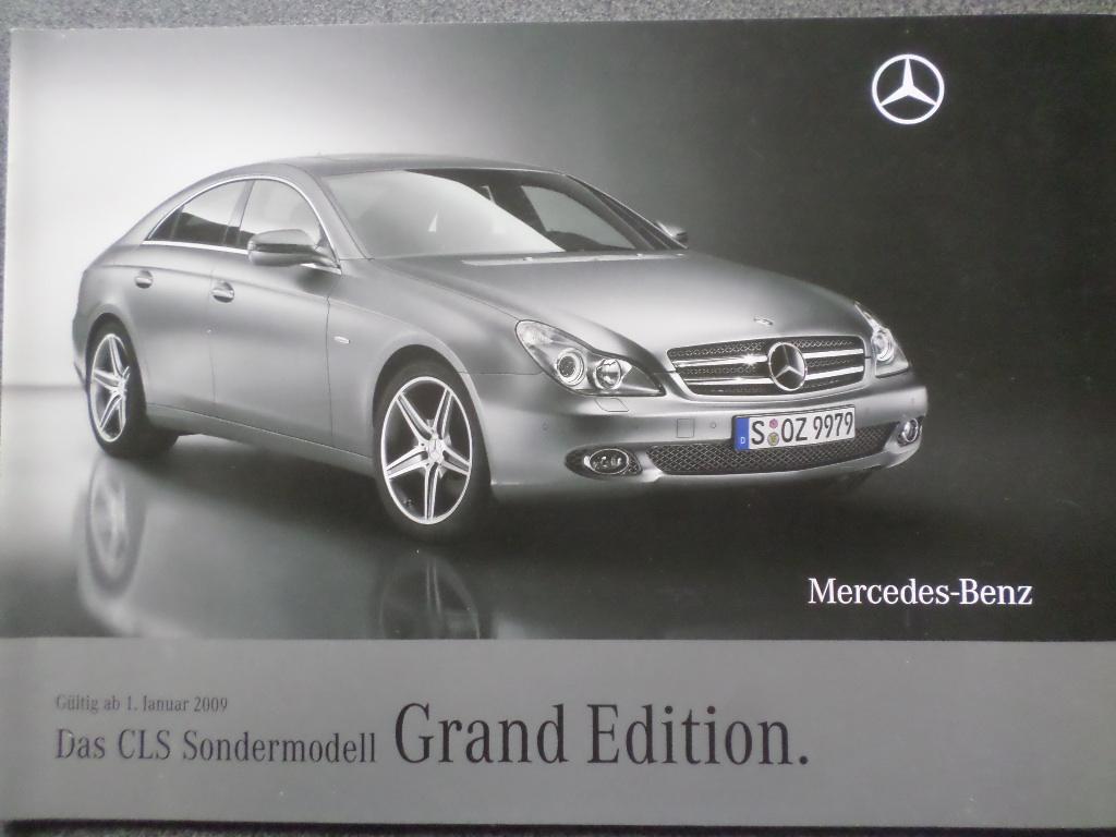 Brochure de la Mercedes CLS Grande Édition 2009, Livres, Autos | Brochures & Magazines, Mercedes, Enlèvement ou Envoi