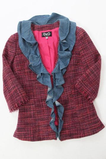 Lange blauwe blazer Dolce &  Gabbana 42 ( B 36-38) beschikbaar voor biedingen