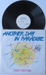 Jam Tronik - Another day in paradise. Maxi, CD & DVD, Vinyles | Dance & House, 12 pouces, Dance populaire, Utilisé, Enlèvement ou Envoi