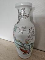 Porcelaine chinoise-Vase chinois-République de Chine-Poème-C, Envoi