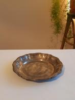 Klein vintage zilveren bord 1950 zilversmeden Wiskemann, Antiek en Kunst, Ophalen of Verzenden, Zilver