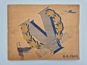 Zeldzaam geïllustreerd boekje van de D-Day-landingen in 1944 beschikbaar voor biedingen