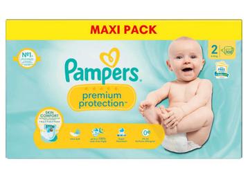 Pampers Premium Protection - Taille 2 - 108 pièces