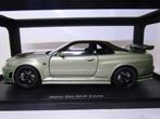 autoart 1:18 nissan r34 gt-r z-tune millenium jade, Enlèvement ou Envoi, Comme neuf, Voiture, Autoart