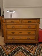 Dressoir in Louis XVI-stijl — massief eikenhout en marmer, Antiek en Kunst, Ophalen