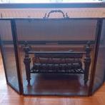 Grille et Garde-feu décoratif pour cheminée, Maison & Meubles, Cheminées, Enlèvement, Utilisé, Insert, Cheminée au bois