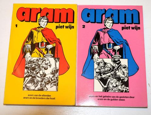 Aram - Piet Wijn - Deel 1 en 2, Livres, BD, Comme neuf, Plusieurs BD, Enlèvement ou Envoi