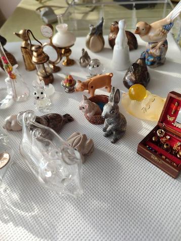 Miniatures, divers objets (35 pièces), Enlèvement ou Envoi, Comme neuf